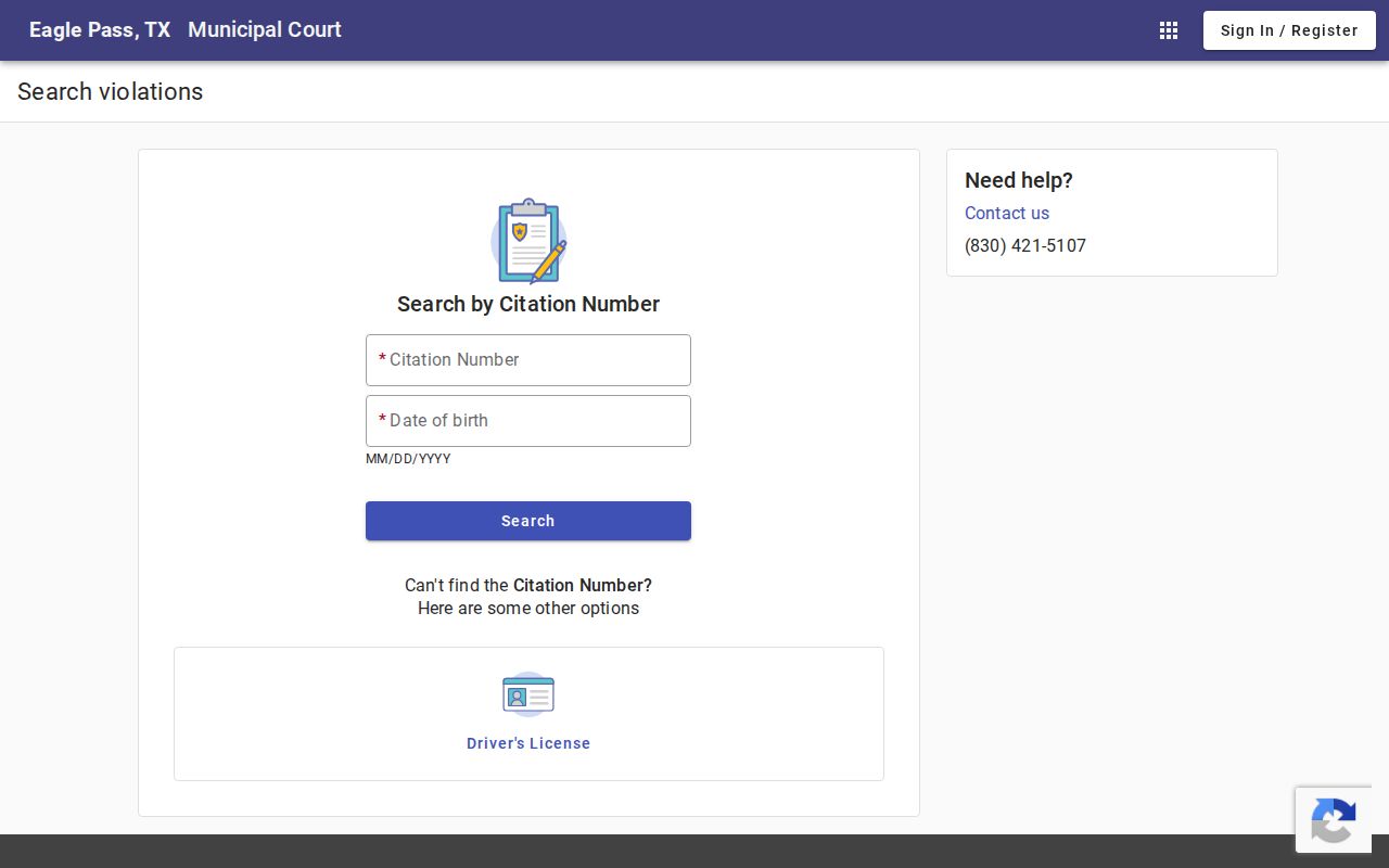 Eagle Pass residents directory municipal court search options